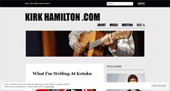 Desktop Screenshot of kirkhamilton.com